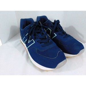 Pre-Owned Womens 8.5 New Balance 574 Navy Blue & Baby Blue